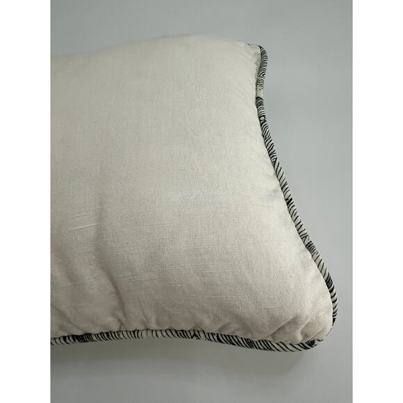 John Derian for Threshold Lumbar Pillow Bat Print Halloween 17" x 11" Target - Picture 7 of 8